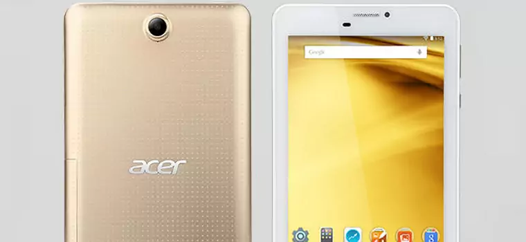 Acer Iconia Talk 7 (B1-723) z 3G, dual SIM i funkcją telefonowania