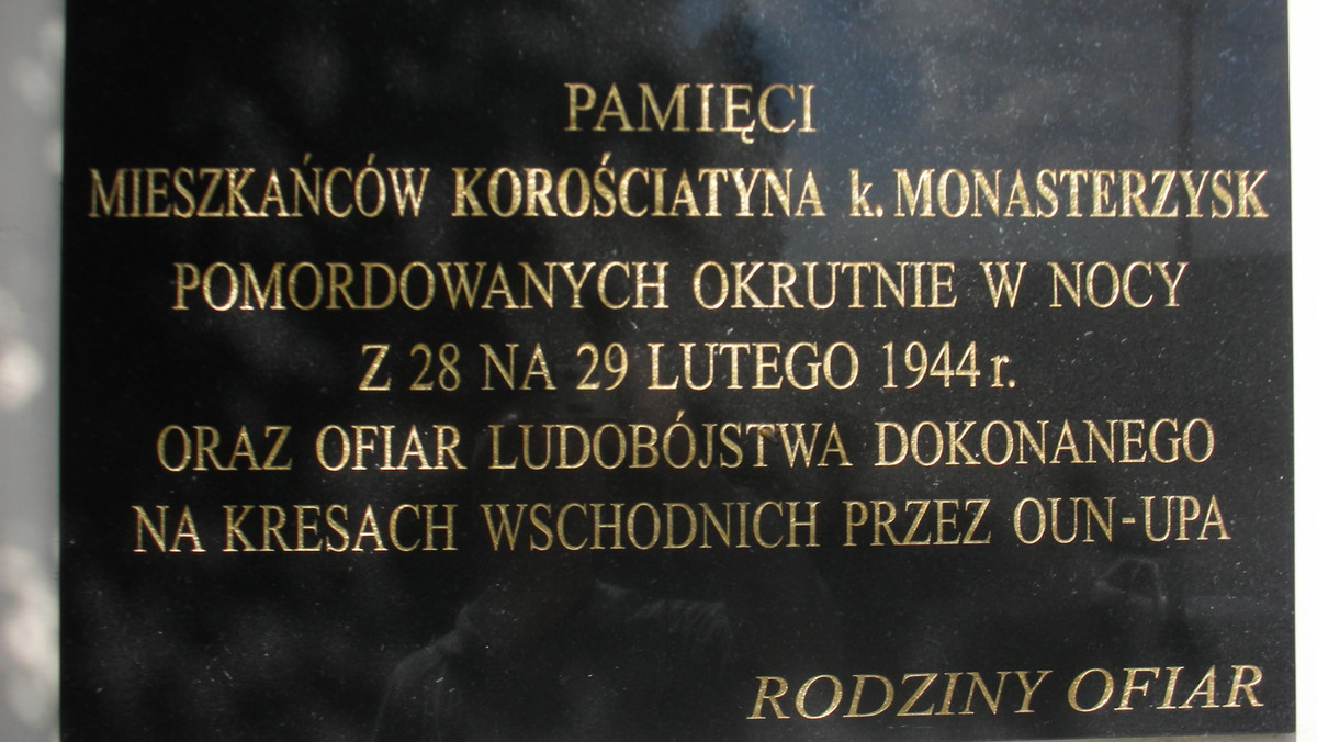 W 72. rocznicę wymordowania dwóch wielkich polskich wsi na Tarnopolszczyźnie warto przypomnieć słowa jednego z ocalałych: "Kresowian wymordowano dwukrotnie, raz przez ciosy toporem, drugi raz przez przemilczenie."
