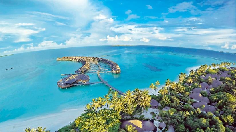 Hotel Sun Siyam Iru Fushi Maldives - widok z góry
