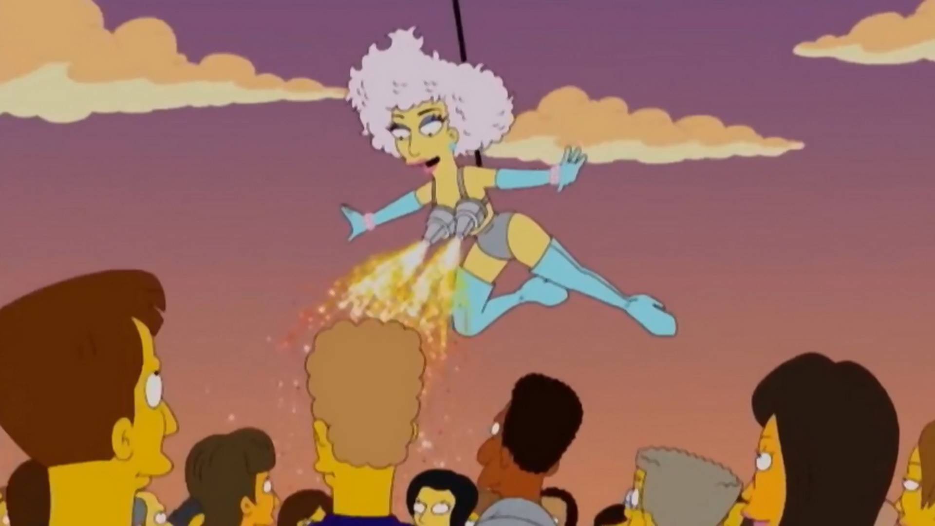 Vidoviti Simpsonovi - pre 5 godina su znali da Lejdi Gaga nastupiti na Superboulu