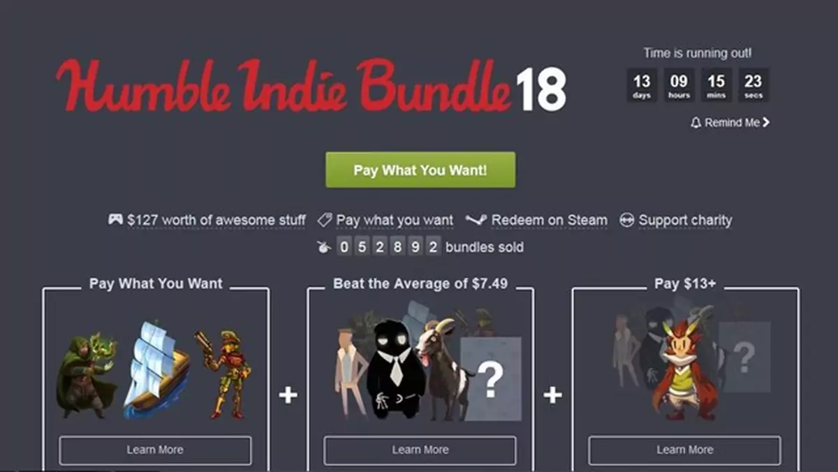 Humble Indie Bundle - siedem świetnych gier niezależnych za grosze