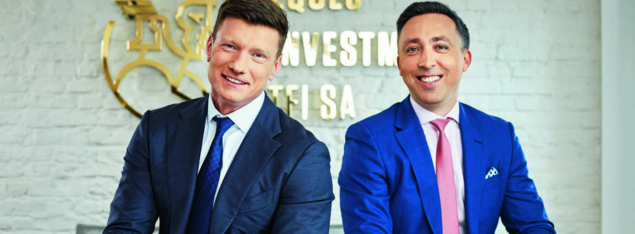 Tomasz Korab (z lewej) i Michał Parkowski chcą pomóc przedsiębiorcom zarządzić majątkiem i oszczędzić czas.