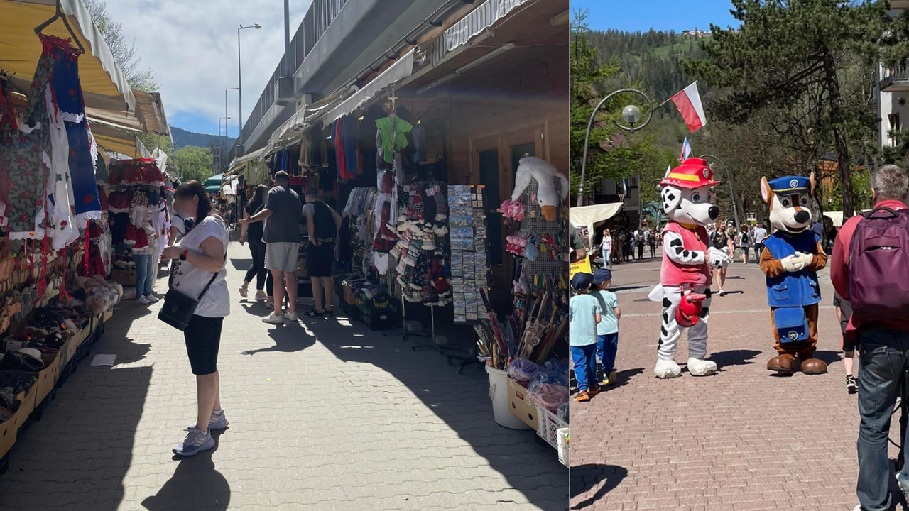 Odwiedziła Zakopane w majówkę. 