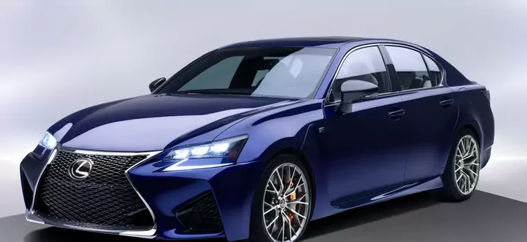 Lexus GS F: konkurent BMW M5 i Mercedesa E63 AMG