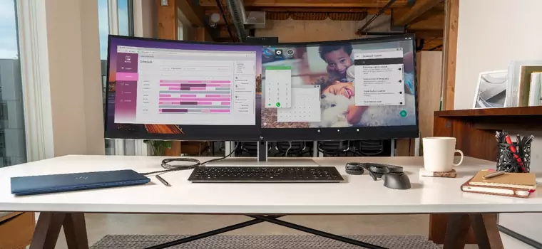 Nowy monitor HP pozwoli na przenoszenie plików między telefonem a komputerem