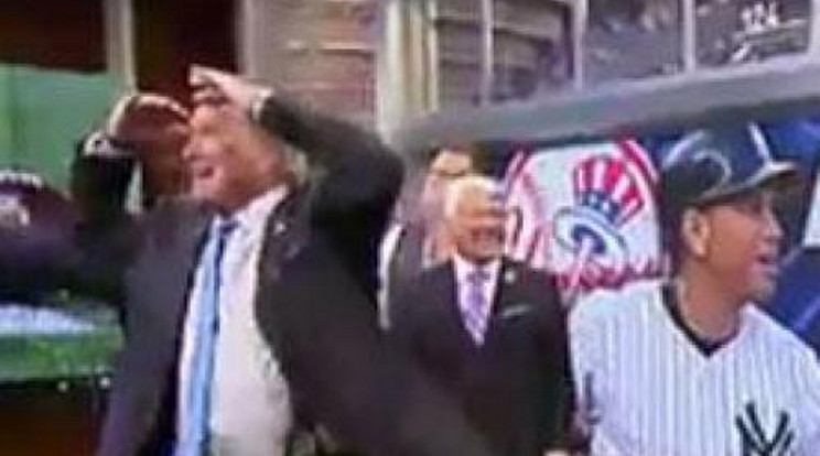 A Yankees sztárja bezúzott egy tv-t élő adásban – videó!