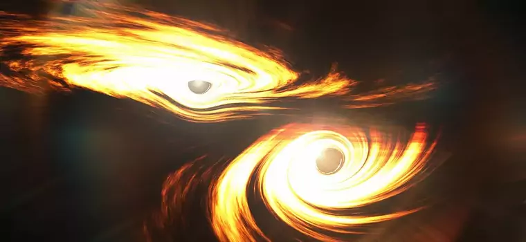 Odkryto rekordowo duże scalenie dwóch czarnych dziur. 142 razy większe od Słońca