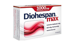 Diohespan max na żylaki i opuchnięte nogi. Jak działa oraz ile kosztuje Diohespan max?