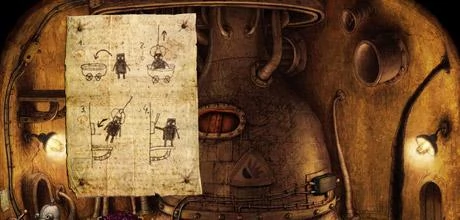 Screen z gry "Machinarium"