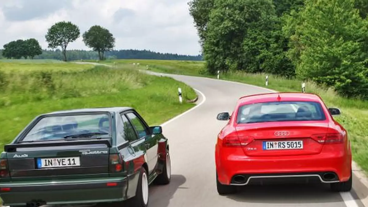 Piękna i bestia, czyli Audi Quattro vs. Audi RS 5