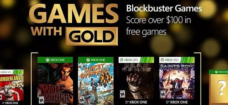 Oto kwietniowy zestaw Games with Gold. Usługa zaczyna wiosnę od mocnego uderzenia!