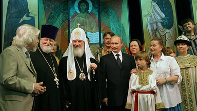Na posiedzeniu rosyjskiego rządu Putin wykłada Ewangelię