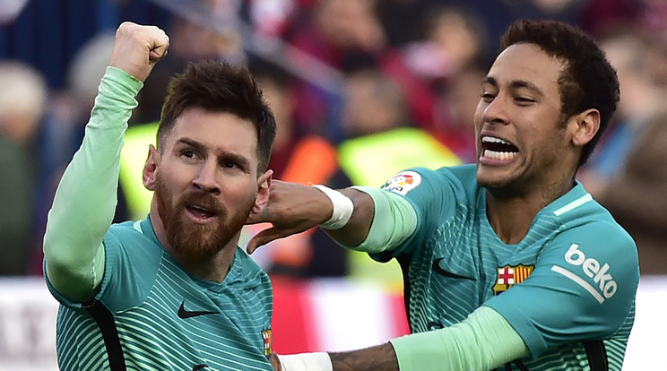 Mi lesz, ha Messit és Neymart nem engedik be a szigetországba? / Fotó: AFP