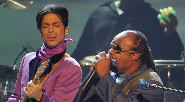 Stevie Wonder és Prince - Fotó: Europress GettyImages