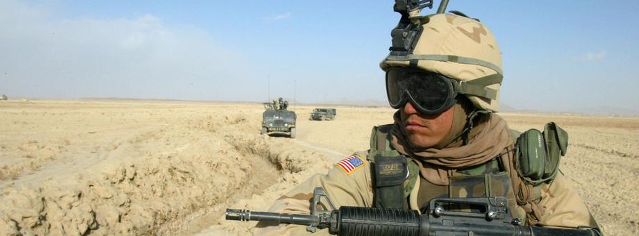 101st Airborne soldiers Patrol Kandahar Region