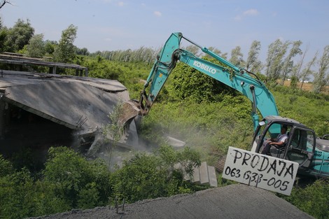 Bager sve završio za pet minuta 