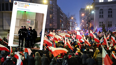 Przemysław Czarnek publikuje zdjęcie z protestu PiS. Odpowiedział poseł PO [RELACJA NA ŻYWO]