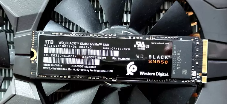 WD Black SN850 1 TB - test nowego króla wydajności nośników SSD NVMe