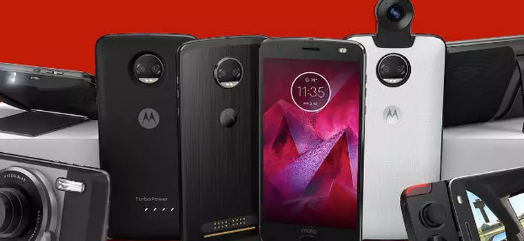 Motorola Moto Z2 Force oficjalnie. Wraz z Moto Mod 360 Camera