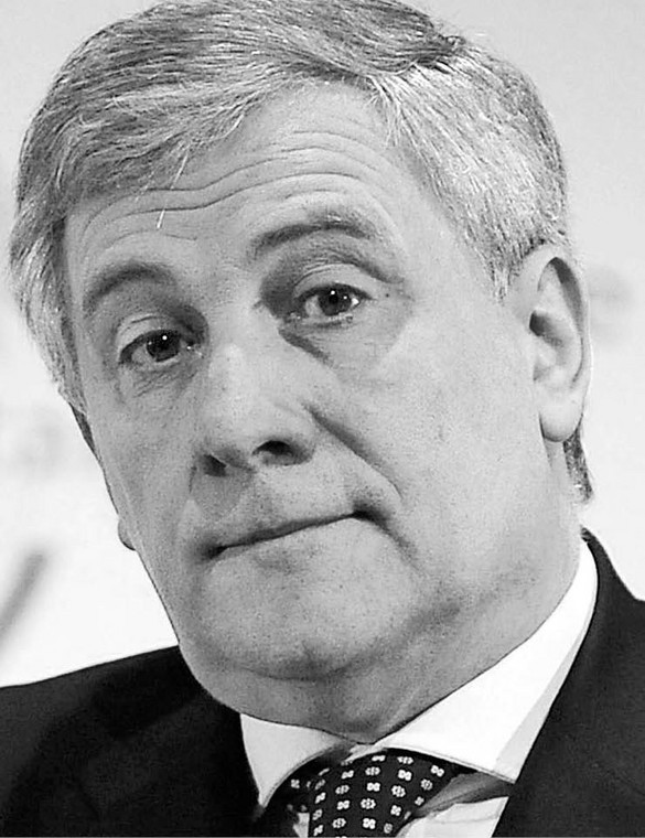 Antonio Tajani przewodniczący Parlamentu Europejskiego