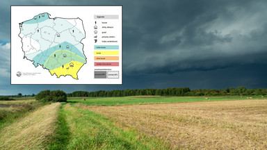 Burze z gradem przetoczą się nad Polską. IMGW wydał ostrzeżenia [MAPA]