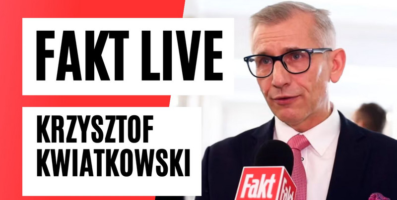 "Fakt LIVE". Gościem Krzysztof Kwiatkowski