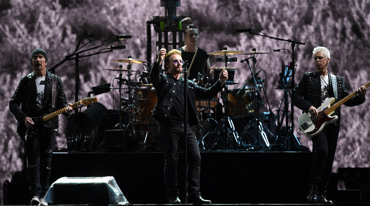 U2 koncert a Hertha stadionjában/Fotó: AFP