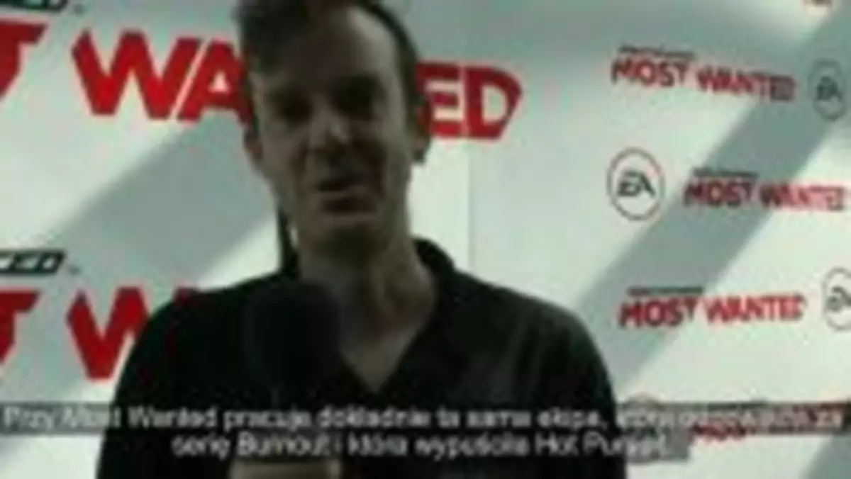 Matt Follett tłumaczy nam, czym jest Most Wanted na PS Vita