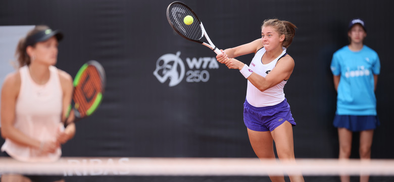 WTA w Warszawie: Maja Chwalińska w półfinale debla! Koncertowa gra w kluczowym momencie