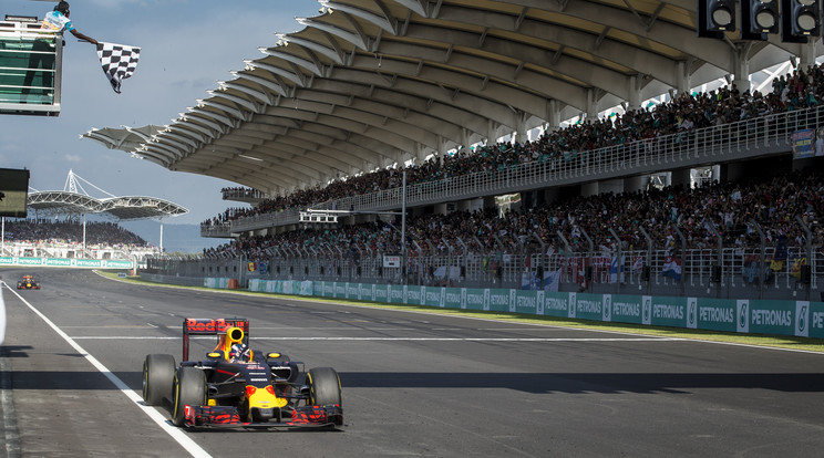 Az előző maláj futamot Daniel Ricciardo nyerte/Fotó: AFP