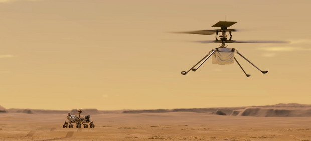 Helikopter NASA z rekordowym lotem na Marsie. Agencja pokazuje wideo