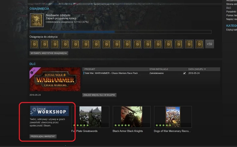Total War Warhammer - jak instalować mody