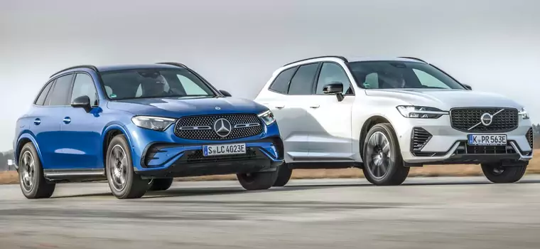 Mercedes GLC kontra Volvo XC60 - dużo mocy i stylu