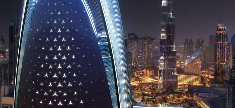 Czysty luksus. Mercedes buduje luksusowy hotel w Dubaju