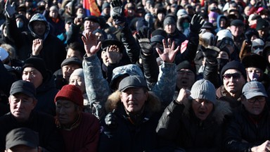 Demonstracje w Mongolii. Chcą dymisji przewodniczącego parlamentu