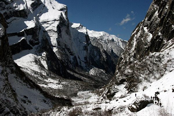 Galeria Nepal - trekking do  Południowego Sanktuarium  Annapurny, obrazek 10