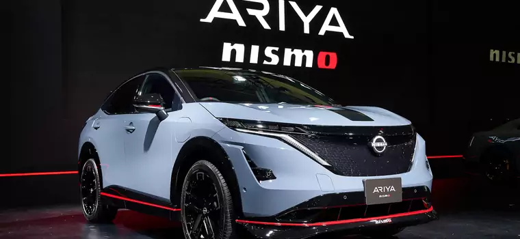 Nissan Ariya otrzymał oznaczenie Nismo i ścieżkę dźwiękową z Formuły E