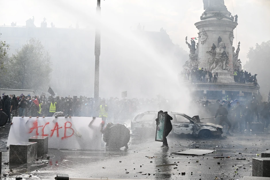 Protesti u Francuskoj - Pariz 17. oktobra