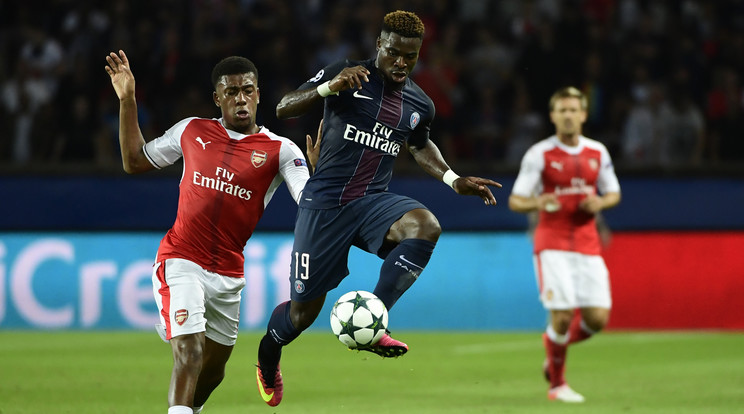 Aurier a legutóbbi, Arsenal elleni Bajnokok Ligája mérkőzéssel ellentétben Bulgáriában már az ítélet tudtában léphet pályára /Fotó: AFP