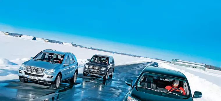 Duży może więcej: Mercedes ML kontra Mitsubishi Pajero i Toyota Land Cruiser