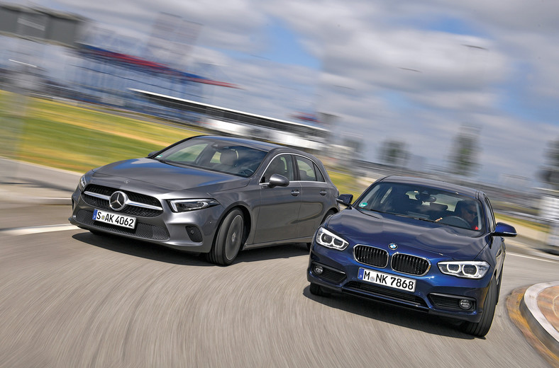 Kto tu jest gwiazdą? Porównanie: nowy Mercedes A180 d vs. BMW 116d