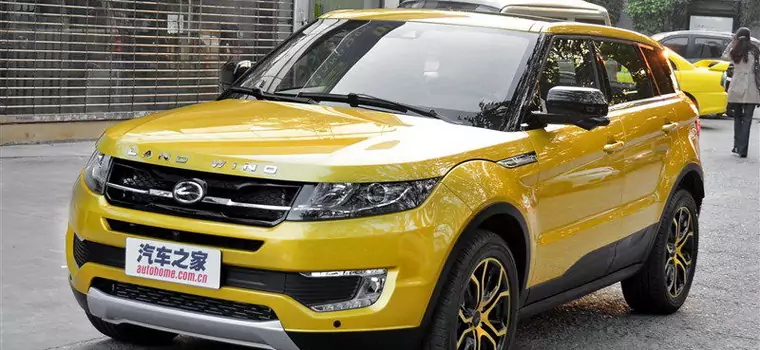 Chińska kopia Range Rovera Evoque