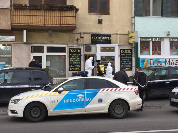 A rendőrök már helyszínelnek