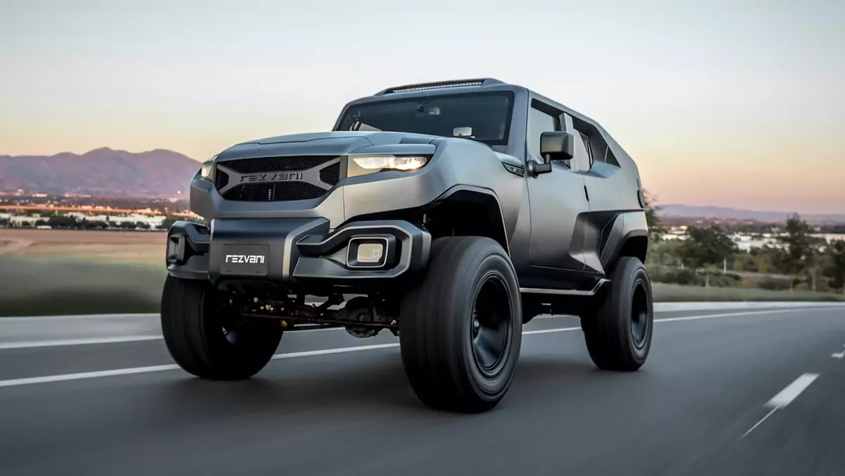 Rezvani Tank – 500-konny SUV na survival