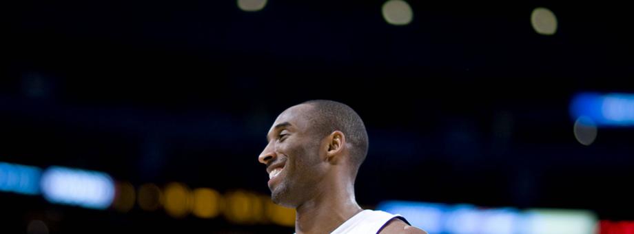 Kobe Bryant w trakcie meczu Los Angeles Lakers z Minnesota Timberwolves w 2008 r.