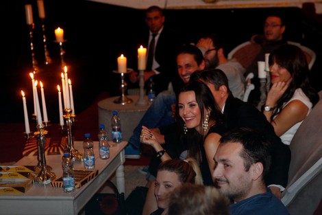 Elena Karić na koncertu Marije &Scaron;erifović u Narodnom pozori&scaron;tu