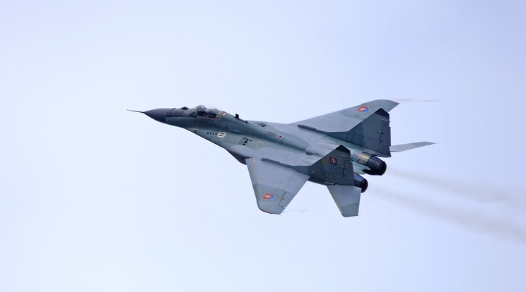 MIG-29 harci gépeket kaptak a szerbek Putyintól és bevezetik a sorkatonai szolgálatot. Kivel akarnak háborúzni? (illusztráció) / Fotó: Northfoto