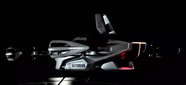 SkyDrive SD-03 - "latający samochód" wspierany przez Toyotę przechodzi próbne testy