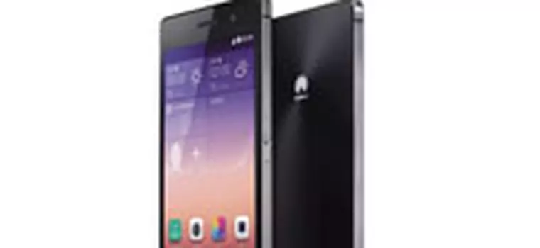 Huawei Ascend P7 z ekranem pokrytym szafirowym szkłem