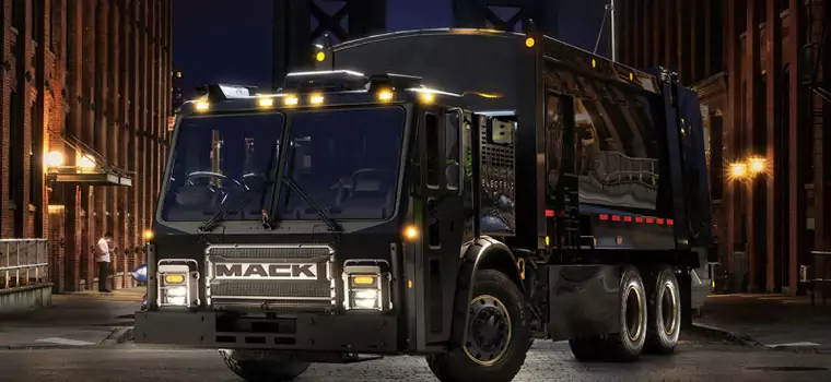 Mack należące do Volvo prezentuje elektryczną śmieciarkę LR